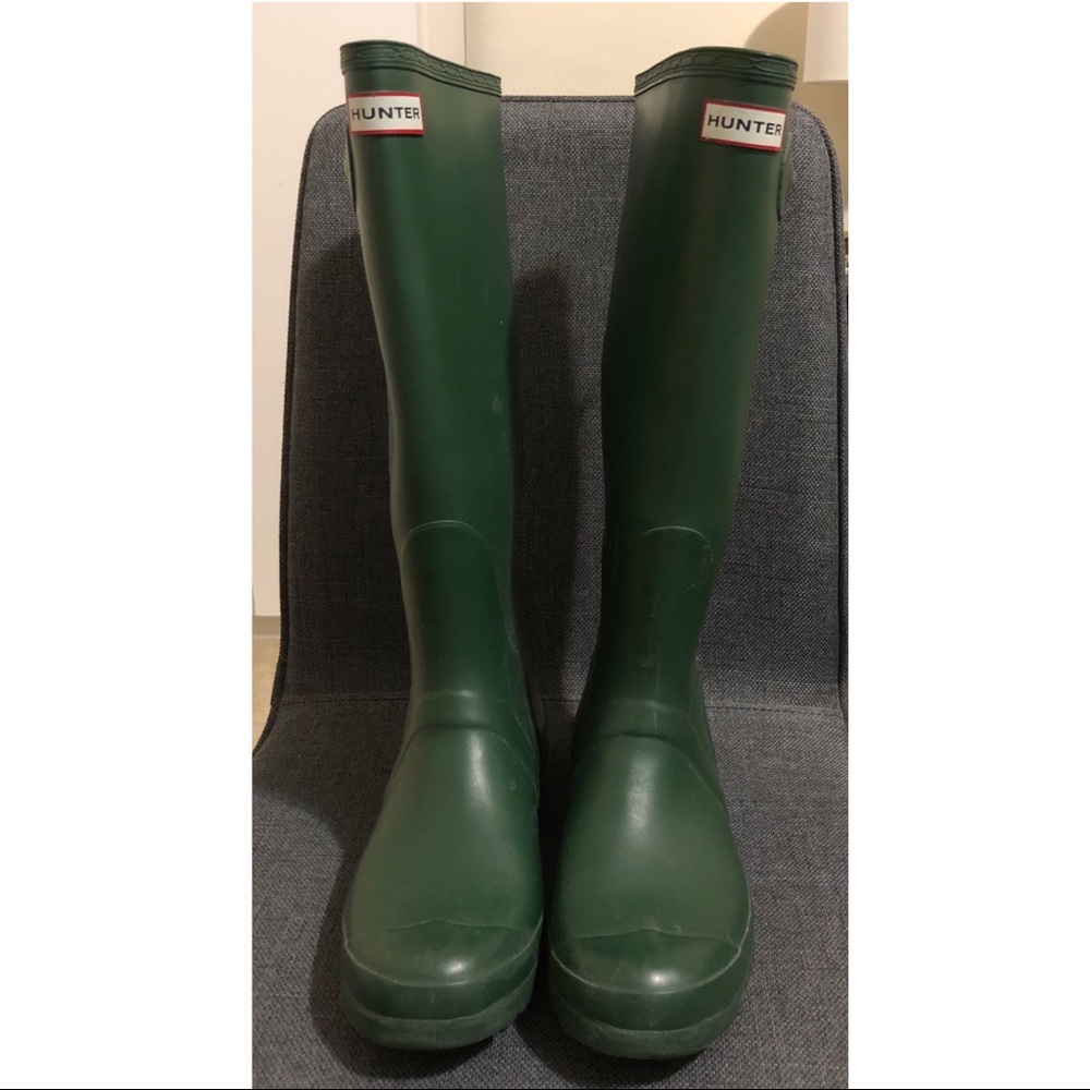 Tall Green Hunter Boots